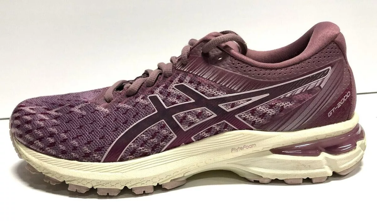 ASICS GT 2000 8 Knit Women s Purple Athletic Running Shoes Size 8.5 M