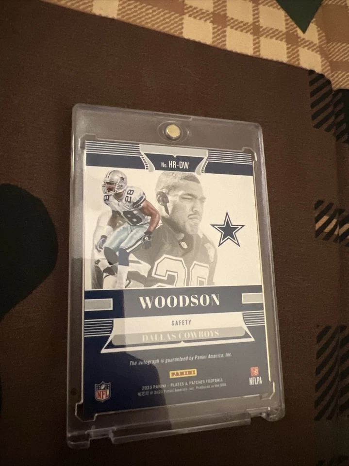 Darren Woodson Auto /149 - Image 2 of 2