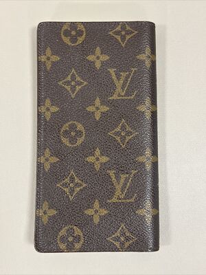 Louis Vuitton Vintage Long Wallet, Checkbook Card Holder