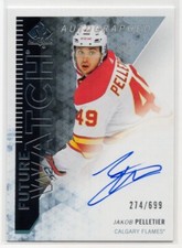 2023-24 SP Authentic '13-14 Retro Future Watch Auto #RFWAJP Jakob Pelletier /699