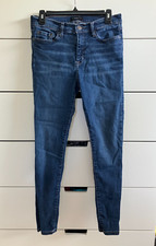 Banana Republic Sculpt Skinny Blue Jeans Size 8/29 Dark Wash Denim Women Stretch