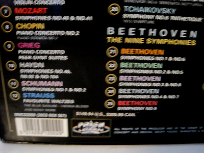 Millennium Masterpieces Classical Music 30 Disc CD Box Set-FAST