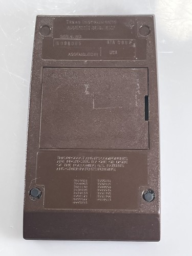 Vintage TI Texas Instruments The MBA Calculator - No Power Supply - Picture 3 of 3