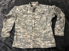  3 US ARMY COAT COMBAT UNIFORM DIGITAL CAMO MENS LARGE LONG JACKET MILITARY