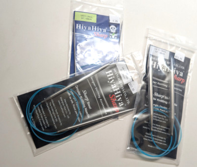 HiyaHiya Stainless Steel Cirular Needles Size US 7 24'' long SM