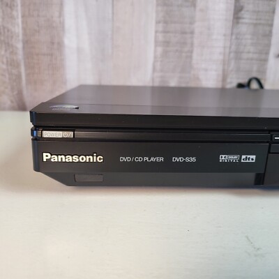 [日本製美品]パナソニックPanasonic DVDプレーヤーDVD-S35 Panasonic DVD Audio/Video Player DVD-S35 MP3 Dolby No Remote Very