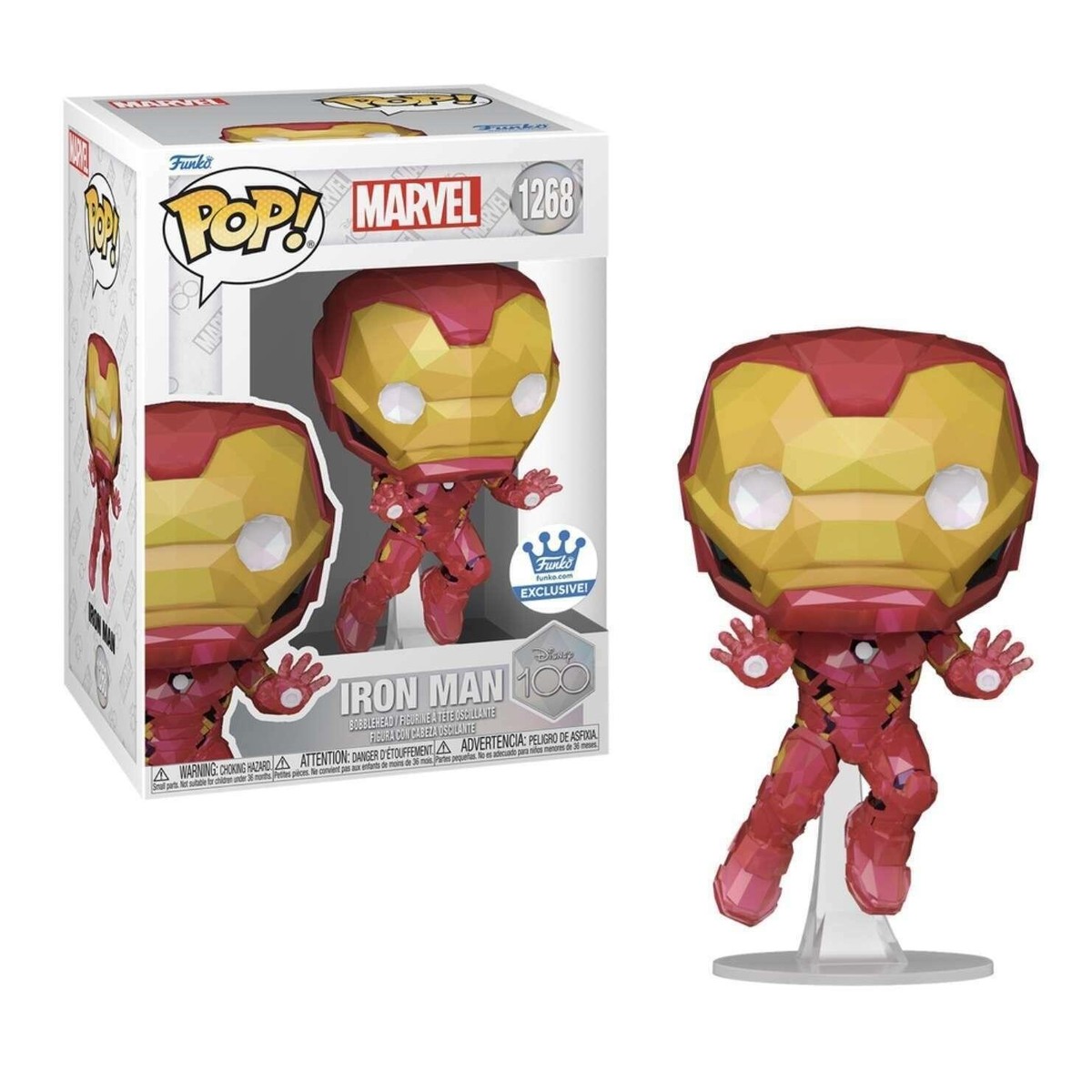 FUNKO POP! アイアンマン　モデル8 コミック限定版 MARVEL - FUNKO POP! アイアンマン モデル8 コミック限定版の