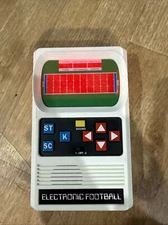 Retro 2017 Mattel Basic Fun Football Electronic Handheld Game Tested Sound Works