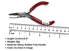 Jewelry Plier Mini Flat Nose Plier Jewelry Making, Watch, Craft Repairing Tool
