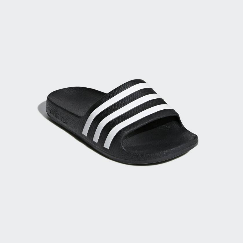 Zapatillas Niños adidas Adilette Aqua F35556 Negro Zapatillas Mar Ducha Piscina