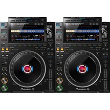 Pair Of Pioneer Cdj-3000 Professional Dj Multi Players (black) (us Ver) (dealer)