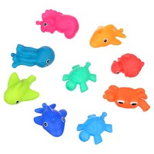 KIDS BATH SQUIRT TOYS 9 Pack Sea Water Creatures Toddlers