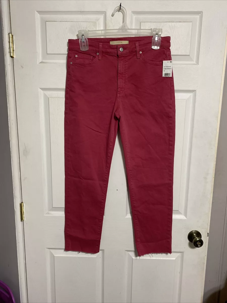 Joe s The Milla High Waist Raw Hem Straight Leg Jeans Women s 30 NWT