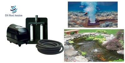 NEW Septic Fish Koi Pond Aerator Kit-Complete System for 2-8000 gallon ...
