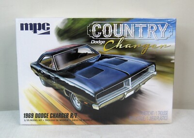 MPC 1:25 1969 Dodge Charger R/T Sealed Model Kit # 878M | eBay