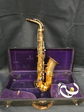 Vintage Buescher Low Pitch Alto Sax