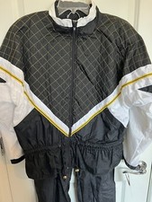 1990s Lounge Wear Track Suit NWT size L gold thread cotton lined Athleisure Warm