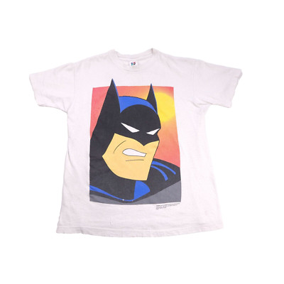 VINTAGE Batman The Animated Series Tee MEDIUM 1993 Cartoons 90s