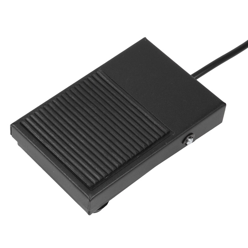 3X(USB Foot Switch Metal Foot Switch Keyboard Pedal for PC Computer USB