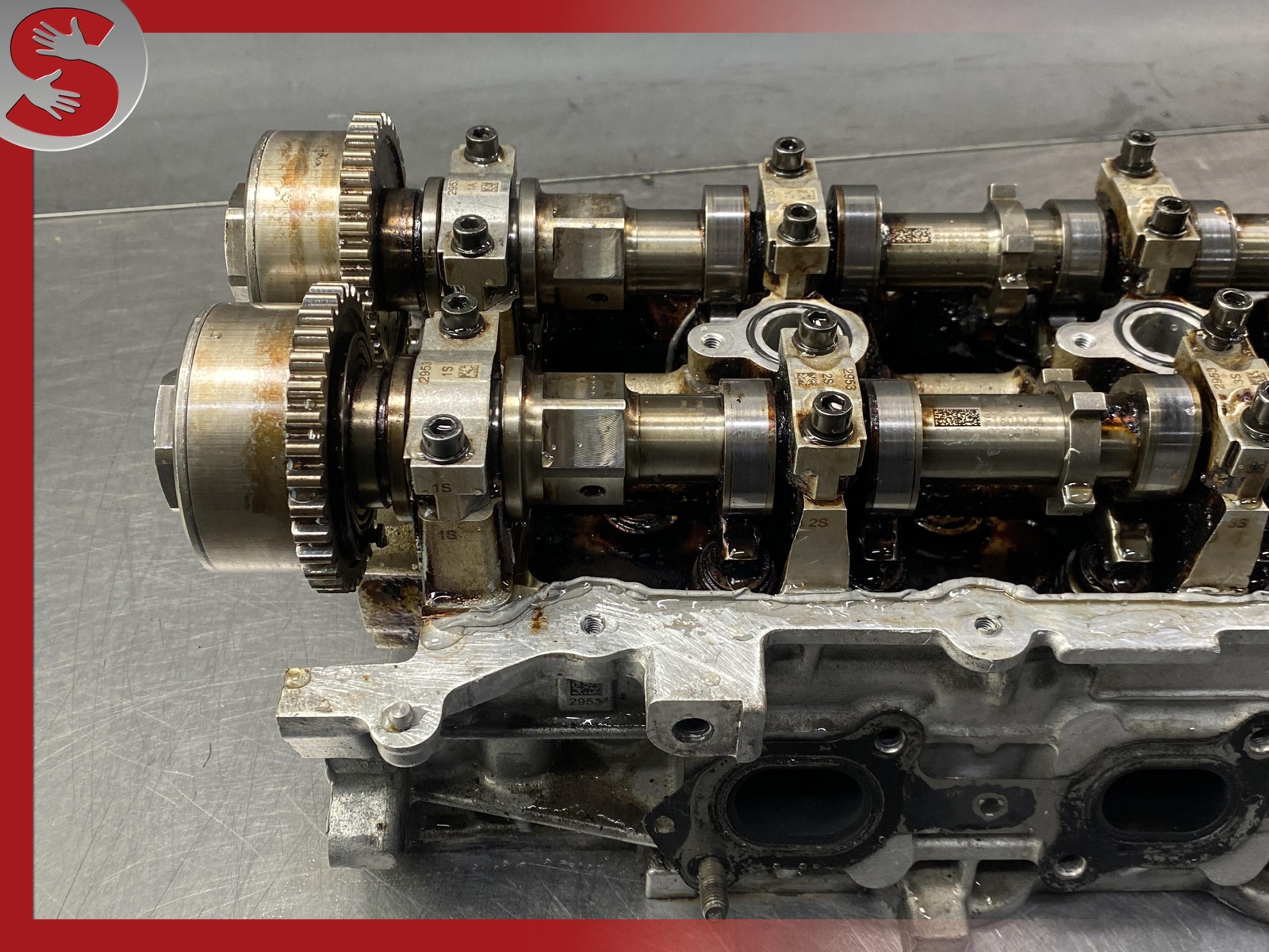 MASERATI GHIBLI 3.0L V6 ENGINE MOTOR LEFT CYLINDER HEAD W/ CAMSHAFT OEM 2014-16
