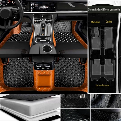 For GMC All Models Waterproof Car Floor Mats Handmade Carpets Auto Personalized - Bild 14 von 37