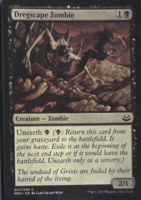 Dregscape Zombie - Modern Masters 2017: #67, Magic: The Gathering Nm R159