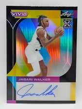 2023 Leaf Vivid Basketball XRC Rookie Auto /20 BA-JW1 - JABARI WALKER