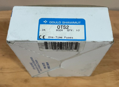 Fusible Gould Shawmut OTS-8 8A 600V - Neuf, Pour Installations électriques