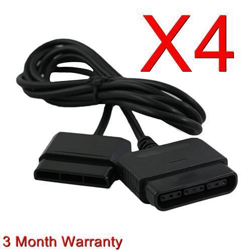 4 x câble d'extension pour manette Playstation 2 PS2 flambant neuf (garantie 6 mois) - Photo 1 sur 1