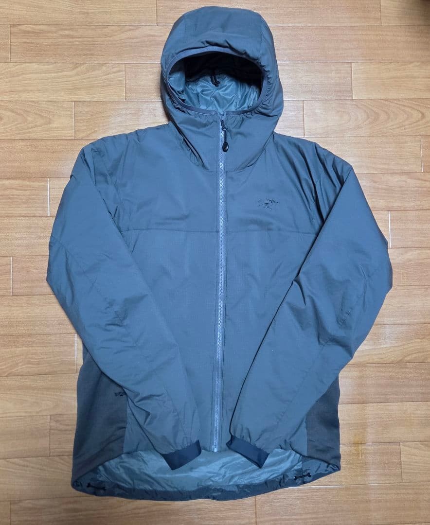 ARC’TERYX LEAF Atom LT Hoody Wolf Size S Tactical Outdoor Down Jacket