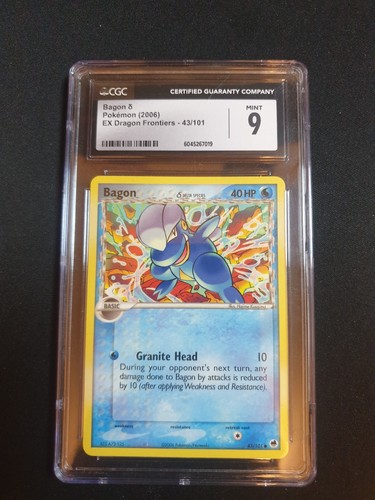 Bagon δ graded CGC 9 for sale on eBay