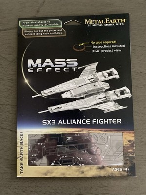 MASS EFFECT - Metal Earth SX3 Alliance Fighter, Mass effect