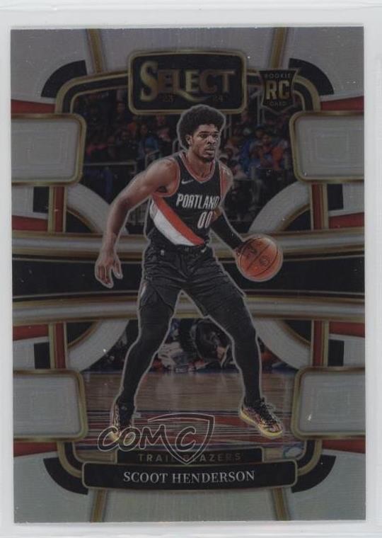 2023-24 Panini Select Concourse Silver Prizm Scoot Henderson #77 11qd