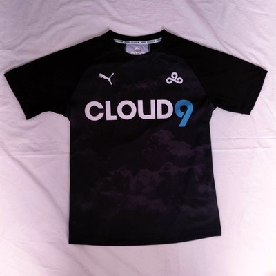 Cloud9 Puma Esports Gaming Jersey - Black - Men's Size Small