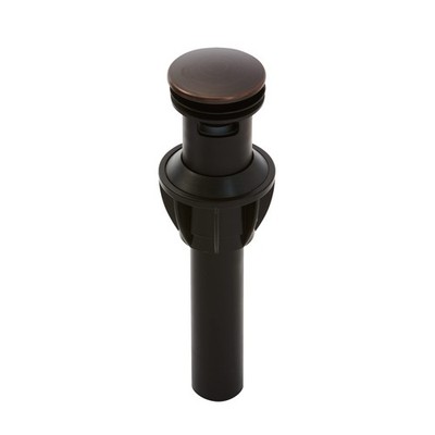 Push & Seal Pop Up Drain Stopper Assembly Kit for Bathroom Sink, Tuscan Bronz...