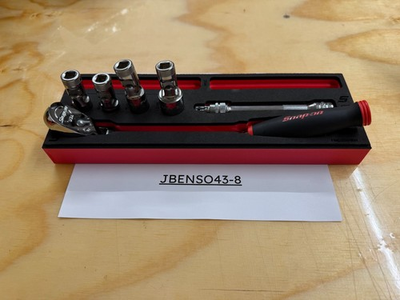 #ad Snap on Tools USA NEW RED 6pc Spark Plug General Service Foam Set 206SPRK02FR $679.95