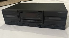 Kenwood KX-W896 Dual Cassette Deck Auto Reverse, Dolby B/C, HighSpeed. Excellent