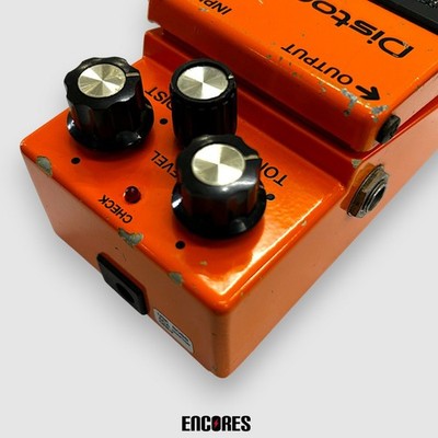 Boss DS-1 Distortion Gitarrenpedal 1983 Vintage Silber Schraube Gebraucht