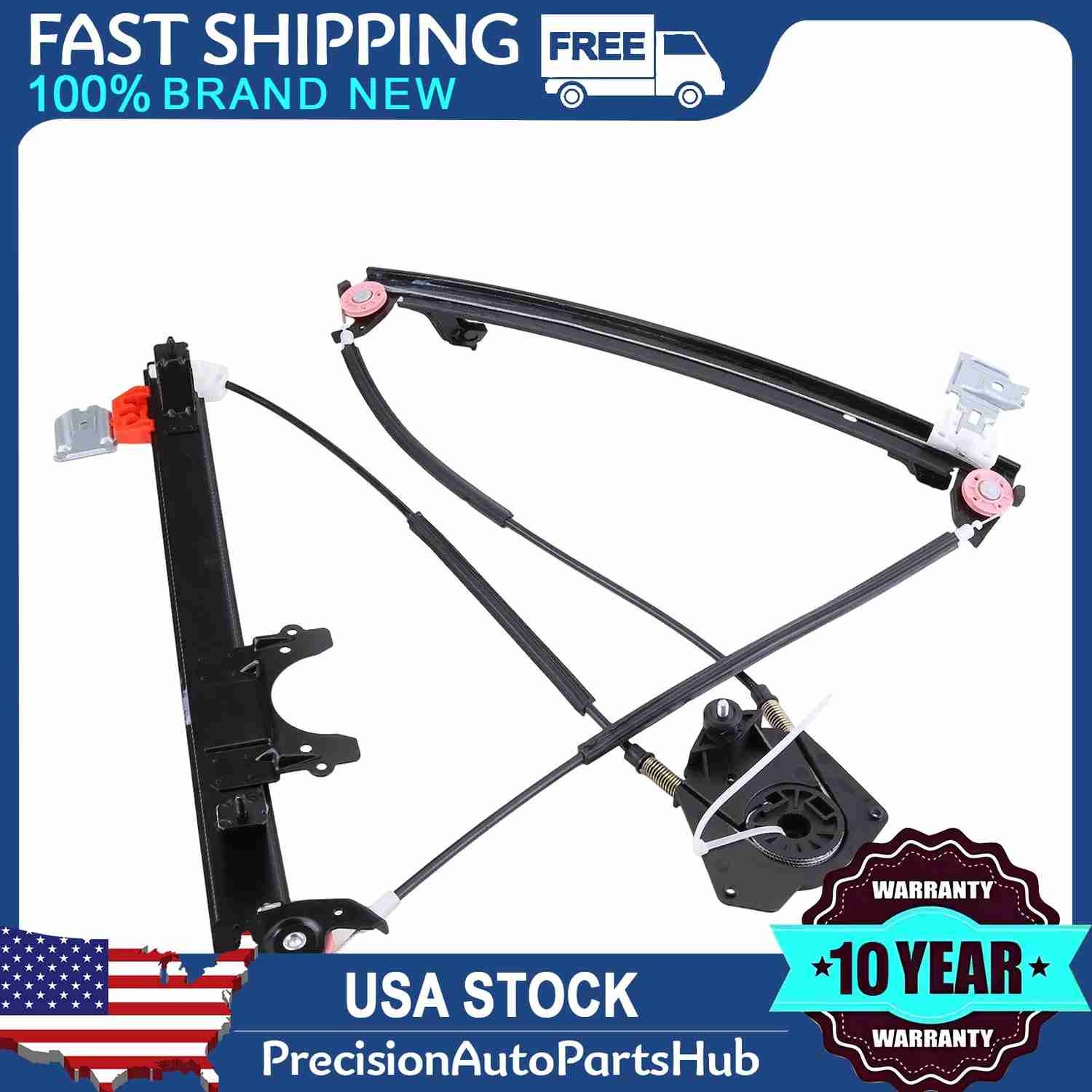 Maserati Quattroporte 2004-2013 Front Left Window regulator P/N 84934200