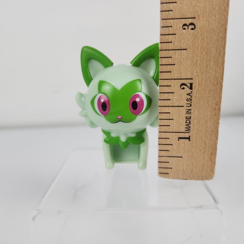 Sprigatito Pokemon Plastic Scoop Toy Happy Set McDonalds Anime Japan FIGURE ONLY - Picture 2 of 8