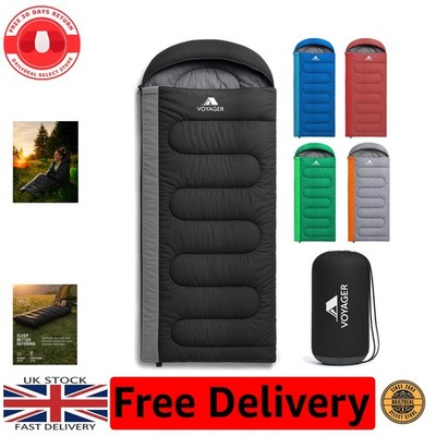 Kompakter Polyester Schlafsack für Erwachsene - Ideal für Camping, 190x30x80cm