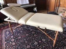 Body Choice Folding Massage Table- Beige