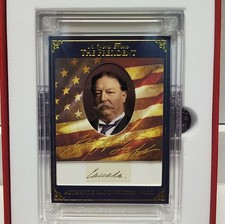 2025 Edition Authentic Handwritten William H. Taft Collectible Politics Card