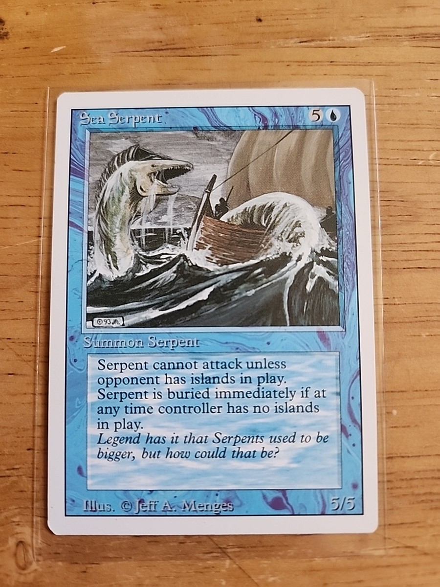 serpent cards mtg Magic The Gathering - Gearseeker (048/264) Lochmere Serpent cant be blocked this turn best serpent cards mtg of