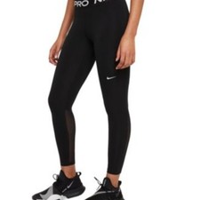 Nike Pro 365 mid-rise 7/8 leggings in black