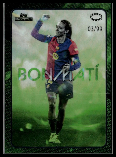 2024-25 Topps Knockout UEFA Women's Champions League #NNO Aitana Bonmatí /99