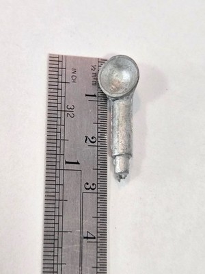 Ship Model Fittings Parts White Metal 22mm x 10mm Galley Stack Vent