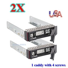 2X For Lenovo ThinkSystem 2.5" SAS Tray Caddy for SR650 SR550 SR630 SM17A06246
