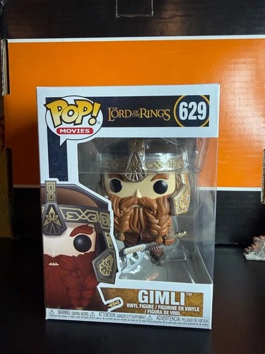 Funko Pop! Movies:  The Lord Of The Rings - Gimli #629 - Minty USA Seller