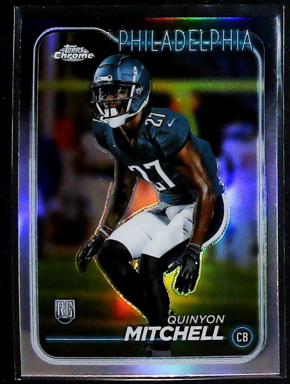 Quinyon Mitchell Topps Chrome #229 Refractor